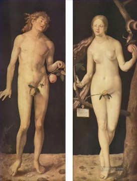 アダムとイブ アルブレヒト・デューラー クラシック ヌード Oil Paintings